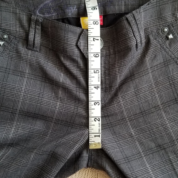 2YK Wide leg low rise pleated pants / trousers - Picture 9 of 13